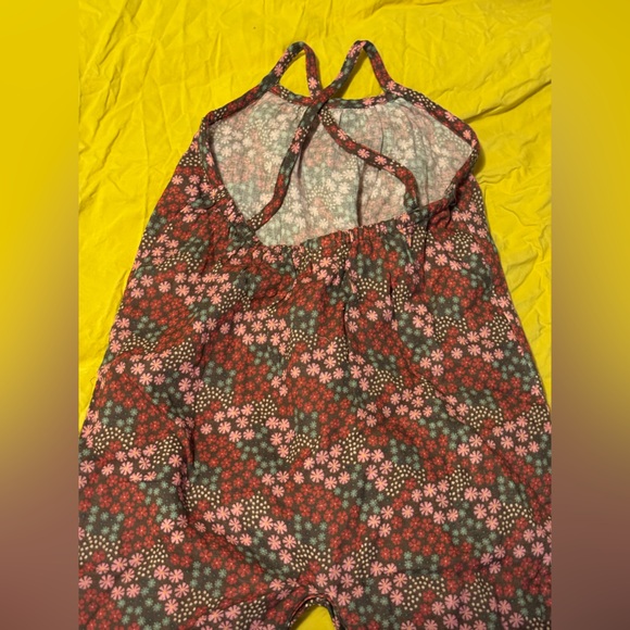 Kate Quinn Floral Jumpsuit - Red and Pink - Picture 2 of 3